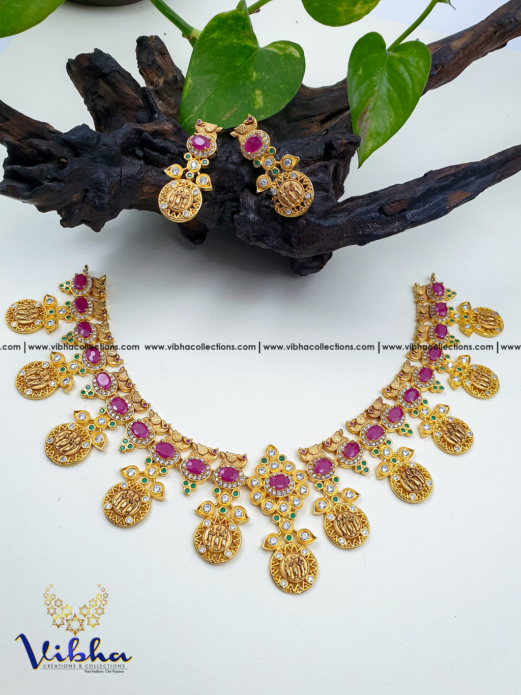 Stunning Ramparivar necklace - VCCNE5222
