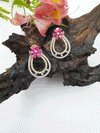 Stone Chandbali Earrings -VCCE12028