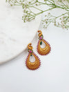 Ruby And Emerald Earrings -VCCE11083
