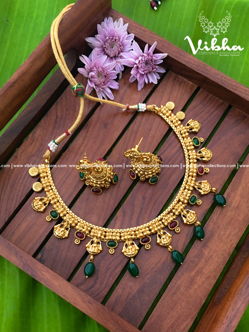 Necklace With Cute Earrings - VCCNE1101