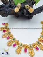 Ragavi Ramparivar Gold Replica Necklace - VCCNE3130