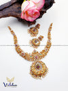 Lopa mudra Designer necklace with earrings - VCCNE5446